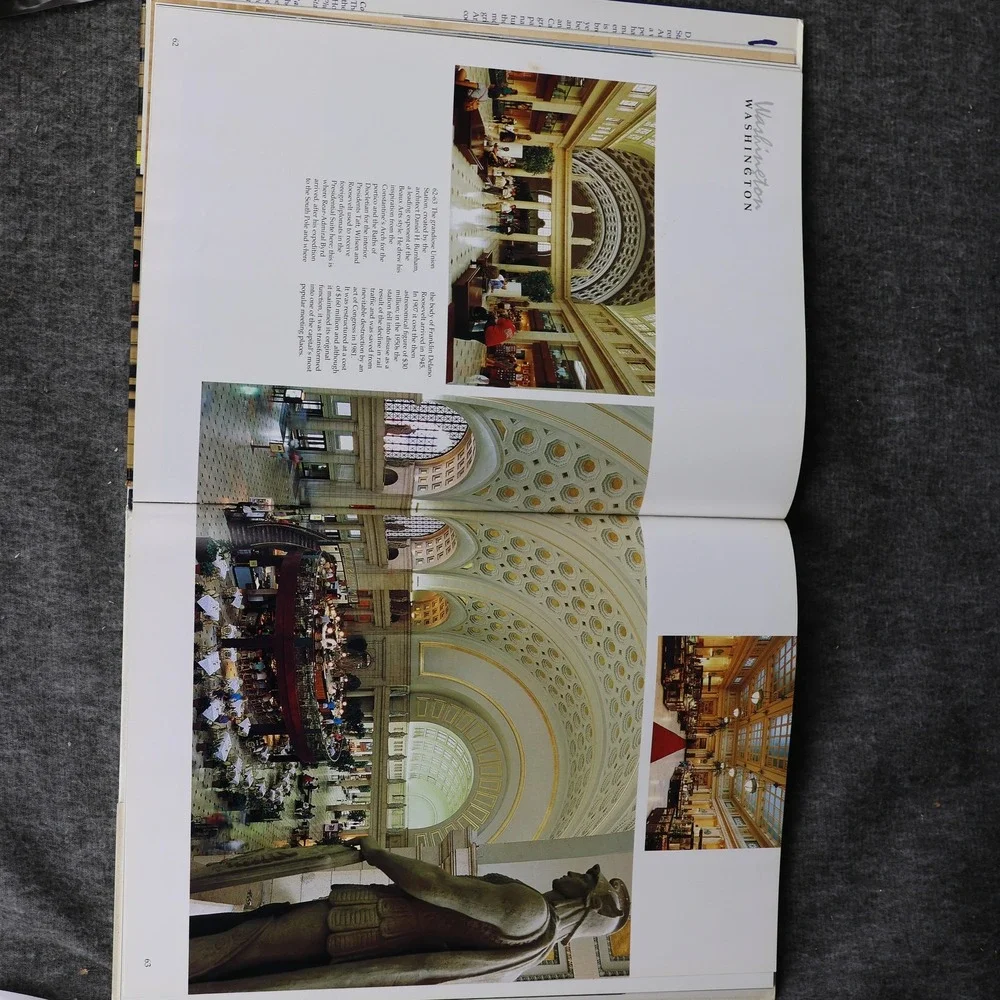 Vintage Pride And Glory Of America Washington Isabella Brega HC DJ 1997 Photos